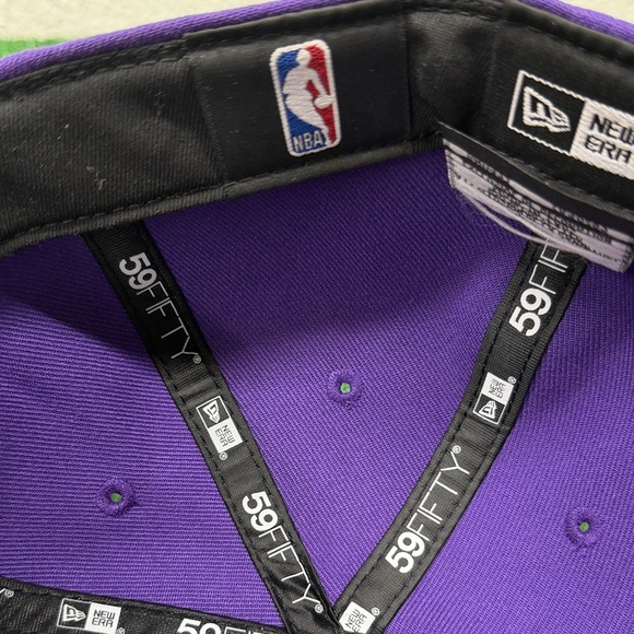 New Era Purple Lakers 59FIFTY Cap - Picture 6 of 6